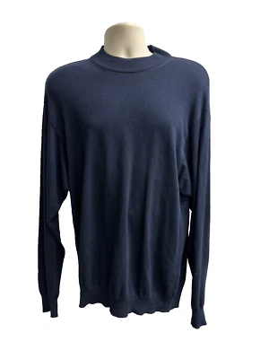 Raffi Linea Uomo Italian Cotton Modal Full V-Neck Knit Sweater Mens Large - Image 1 of 4