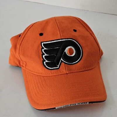 Gorra Philadelphia Flyers ajustable Zephyr naranja lana/acrílico NHL hockey Foto 1 de 3