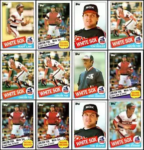 1985 Topps Chicago White Sox (14) Card Lot - EXCLUSIVE LOT – ACT FAST! - Picture 1 of 4