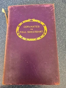  CERVANTES Paul  SCHEERBART  1904 ?? - Bild 1 von 11