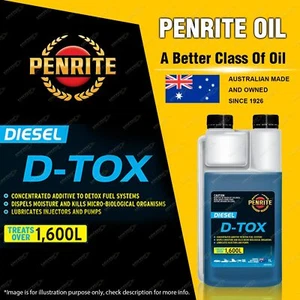 Penrite D-TOX Diesel Fuel Additive 1 Liter ADDTOX001 Premium Quality - Picture 1 of 2