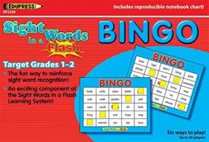 Sight Words In A Flash Bingo Edupress Target grados 1-2 EP2339 SELLADO - Imagen 1 de 1
