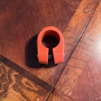 Abrazadera de tija de sillín Old School BMX Tange SC-2 - rojizo/naranja, años 80’s Foto 1 de 4