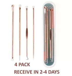 Blackhead Pimple Spot Popper Blemish Comedone Tool Acne Extractor Remover Kit - Picture 1 of 5