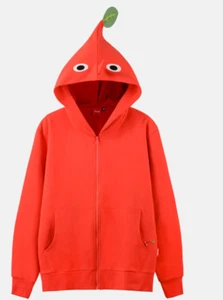 Pikmin Hoodie Red Size 100 Nintendo Store Limited Kids' Clothes New From Japan - Picture 1 of 7