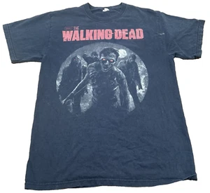 The Walking Dead Grafik T-Shirt Herren M schwarz rote Augen Zombie AMC Horror Distress - Bild 1 von 7