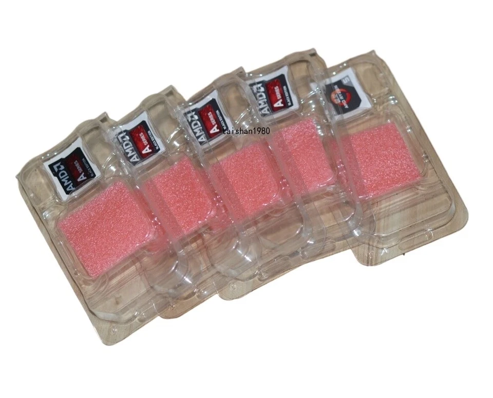 5pcs X Original AMD CPU Box Holder Case For Socket AM2,AM3,AM2+,FM1 - Image 1 of 4