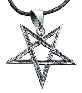 Pentagramm Anhänger Sterling Silber 925 Drudenfuß Pentakel Schutz Nr. 451 - Bild 1 von 7
