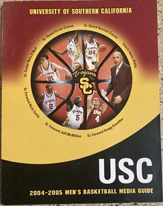 2004-05 USC TROJANS MENS BASKETBALL MEDIA Guide Yearbook - Picture 1 of 7