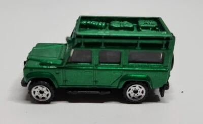 Matchbox 1-75 Series MBX Metal Land Rover Defender 110 w/ 7 Spoke Sawblades - Image 1 of 4