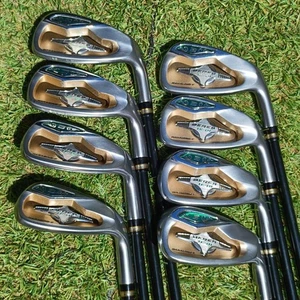 HONMA GOLF BERES IE-01 8pcs Iron Set 5-11/SW Flex-R 2STAR ARMRQ 6 45 No H/C - Picture 1 of 10