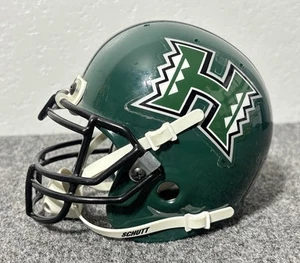 HAWAII RAINBOW WARRIORS SCHUTT AUTHENTIC MINI NCAA FOOTBALL HELMET - Picture 1 of 5