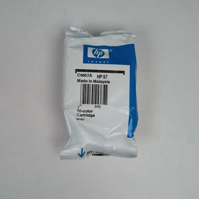 Genuine HP 57 C6657A Tri-Color Ink Cartridge No Box - Image 1 of 4