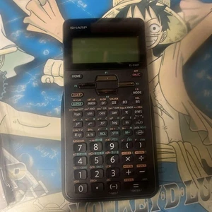 sharp el-5160t programmable scientific calculator w/ cover & manual lightly used - Picture 1 of 3