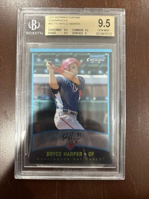 Bowman Chrome Prospects Bryce Harper (RC) 2011 Foto 1 de 2