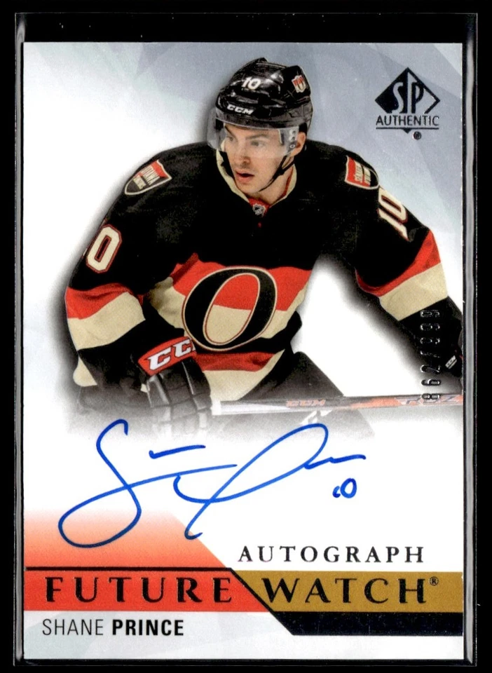 2015-16 SP Authentic Future Watch Shane Prince RC Auto /999 - Image 1 of 2