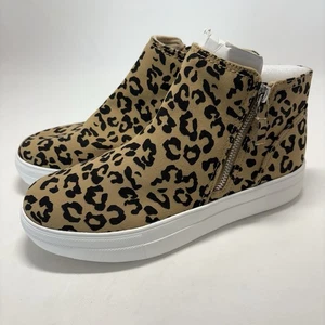 Botas Soda Para Mujer 9 Chelsea Multicolor Estampado Guepardo Tirar Informales Tobillo NUEVAS - Imagen 1 de 9