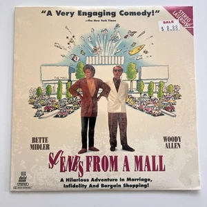 Scenes from a Mall Laserdisc Paul Mazursky Bette Midler Woody Allen LD - Picture 1 of 3