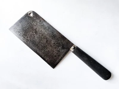 Antik klein Küchen Hackebeil Hackmesser von CROSAL scharfe Klinge guter Zustand - Bild 1 von 4