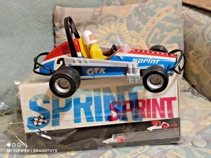 VINTAGE SPRINT N2 FORMULA GTX HOBBY TOY RACE CAR MS GERMANY DDR PULL BACK IN BOX - Picture 1 of 23