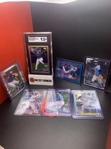 Tarjeta de novato Junior Caminero 2024 Topps cromada 1989 refractor #89CB-15 SGC 9,5 - Imagen 1 de 6