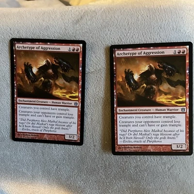 MTG- Archetype Of Aggression - Born Of The Gods-  NM - MAGIC CARD - Image 1 of 2
