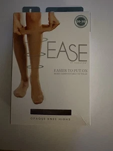 Ease Therafirm 20-30 mmHg Opaque sand Knee High compression. XL Sand - Short - Picture 1 of 3