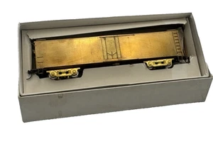 Trains Inc Brass Steel Express Reefer senza lettere costruito in scatola originale - Foto 1 di 6