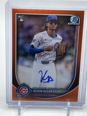 Sports Card Singles Kevin Alcantara Autographed - Image 1 of 2