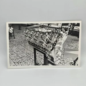 Oh Day Photo 1971 Mercedes Benz Museum 1917 V8 Aero Engine 16,6 Liter 210PS Vintage - Bild 1 von 14