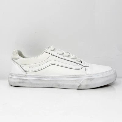 Vans Mujer Off The Wall 721356 Blanco Zapatos Informales Tenis Talla 7.5 Foto 1 de 4