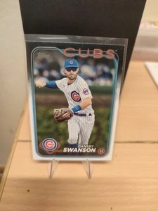 2024 Topps Series 1 Baseball Card #164 Dansby Swanson, Chicago Cubs - Bild 1 von 1