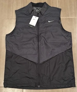 NEW Nike Therma-FIT ADV Repel Golf Vest Black FQ0447-010 Men's L - Picture 1 of 7