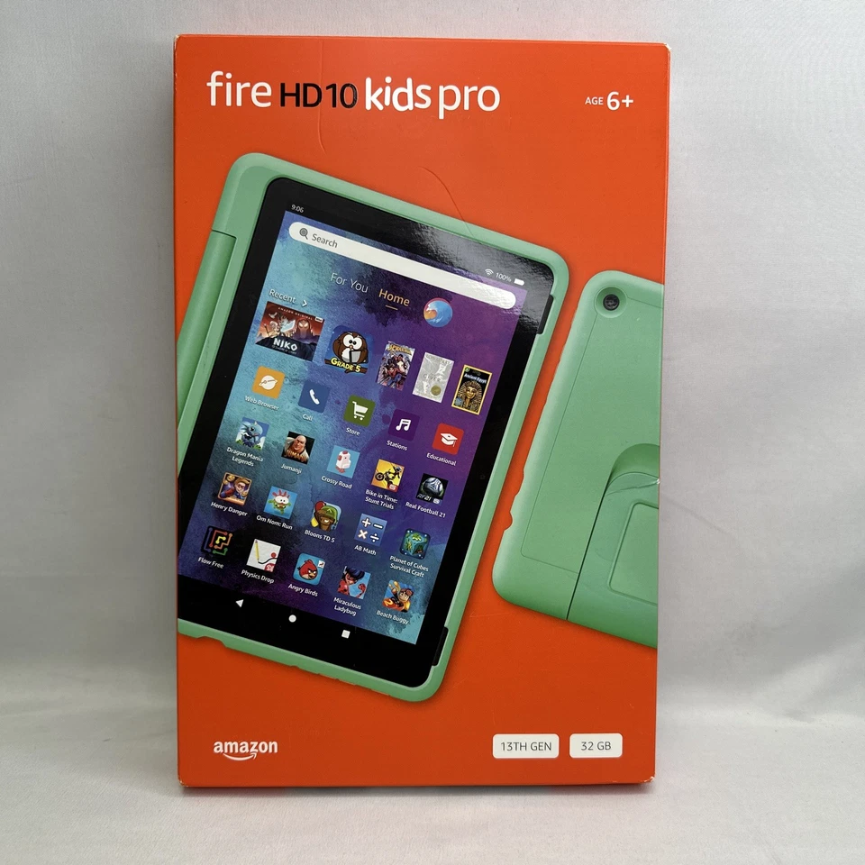Tablet Amazon Fire HD 10 Kids Pro 10.1" 32GB Wi-Fi 13ª Generación - ¡NUEVA SELLADA! Foto 1 de 4
