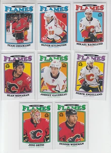 16/17 OPC Calgary Flames Retro mit CL + RC (8 Karten) Ortio Monahan Kylington RC + - Bild 1 von 2