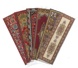 Puppenstube Miniatur - Orient Teppich Läufer 18 x 5 cm 1:12