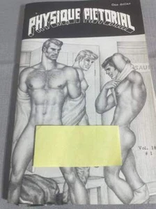 PHYSIQUE PICTORIAL MAGAZINES VOL. 18 NO.1- UN-CIRCULATED !! - Picture 1 of 3