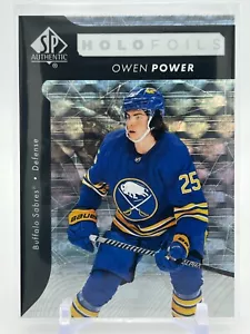 2022-23 SP Authentic Holofoils CASE HIT! Owen Power Buffalo Sabres HF-32 - Picture 1 of 2