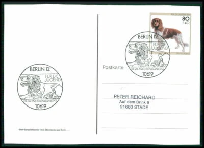 ALEMANIA FDC 1995 PERROS MÜNSTERLÄNDER PERRO CHIENS CANI PERROS SOBAKI PERROS fj34 Foto 1 de 2