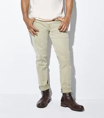 Jean Arizona Co. Advance Flex 360 Para hombres Calce Ajustado Caqui Británico Talla 38 x 29 Foto 1 de 3