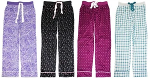 Nautica Nachtwäsche Damen extra weich Micro Plüsch Lounge PJ Hose (e93) - Bild 1 von 3