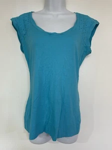 Calvin Klein Performance Women's T-Shirt, Cyan, S - Picture 1 of 9