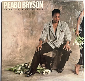PEABO BRYSON "TAKE NO PRISONERS" 1985 ELEKTRA SCHALLPLATTEN VINYL LP IN SCHRUMPFFOLIE FAST NEUWERTIG - Bild 1 von 2