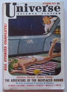 Universe Science Fiction December 1953 - Eando Binder Isaac Asimov - Picture 1 of 1