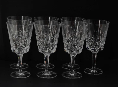 Gorham Crystal King Edward 7 copas de agua, 7 1/8" Foto 1 de 4