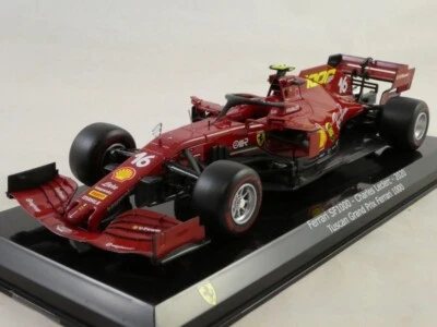 Ixo F1 Ferrari SF1000 #16 Charles Leclerc Tuscan 1000th GP 2020 1/24 LAF1613 - Immagine 1 di 2