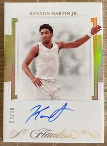 2020 Flawless KENYON MARTIN JR Auto Gold /10 USA Autograph - Picture 1 of 6