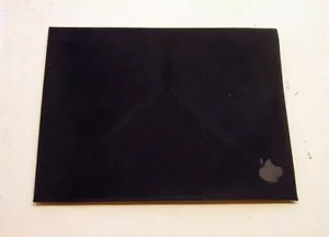 Apple Logo Screen Wipe and Apple Logo Sticker by Apple Computer - NEW - Picture 1 of 3