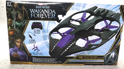 Wakanda Forever™ R/C Black Panther Talon Fighter Drone Toy NIB - Image 1 of 4