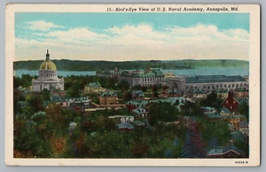 Vogelperspektive USA Marineakademie, Annapolis, Maryland Postkarte - Bild 1 von 2